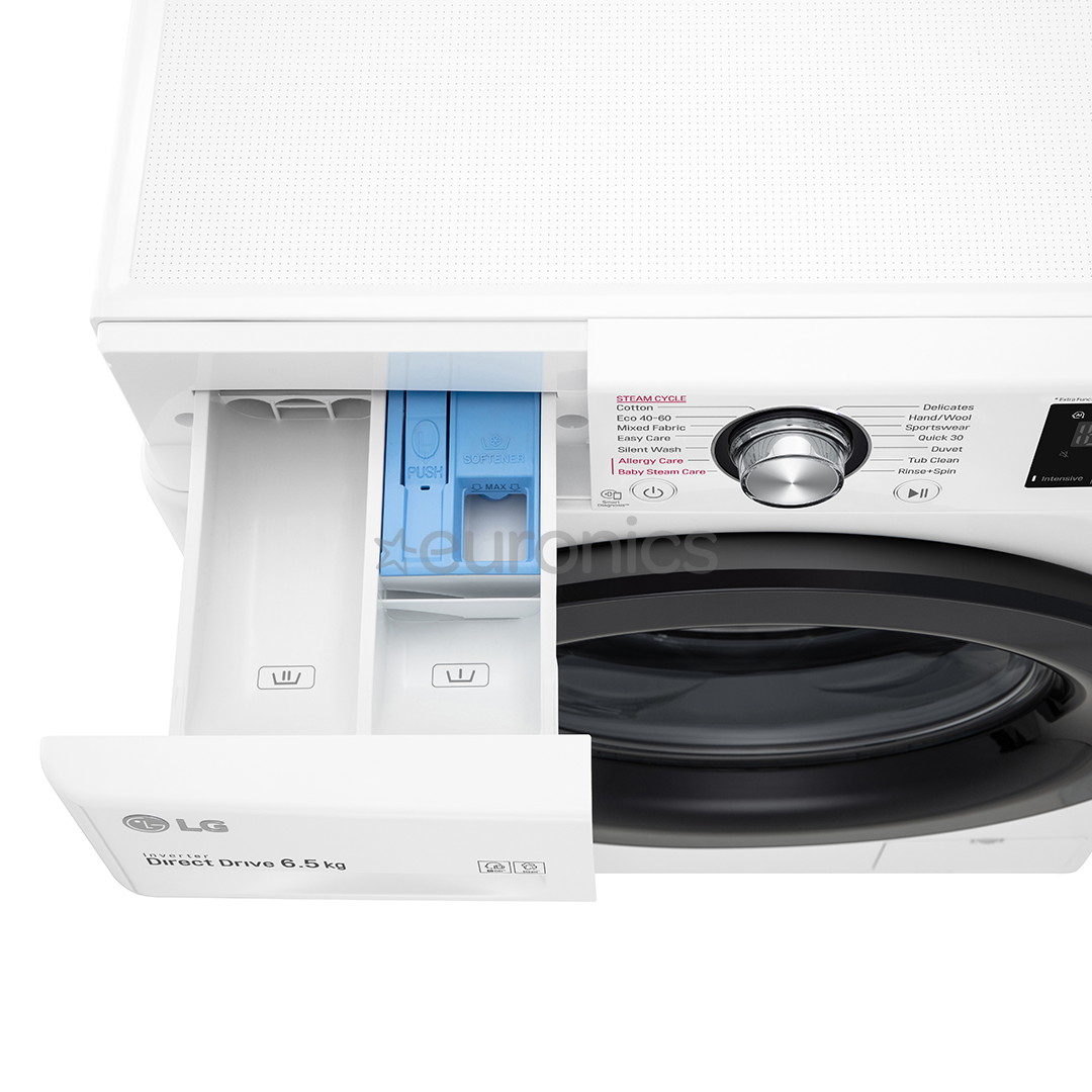 LG, 6.5 kg, depth 45 cm, 1200 rpm - Front Load Washing Machine