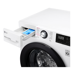 LG, 6.5 kg, depth 45 cm, 1200 rpm - Front Load Washing Machine