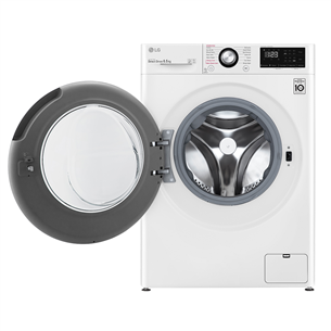 LG, 6.5 kg, depth 45 cm, 1200 rpm - Front Load Washing Machine