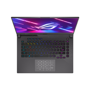 Asus ROG Strix G15, 15.6'', 300 Hz, Ryzen 7, 16 GB, 1 TB, RTX3060, W11H, tumši pelēka - Portatīvais dators