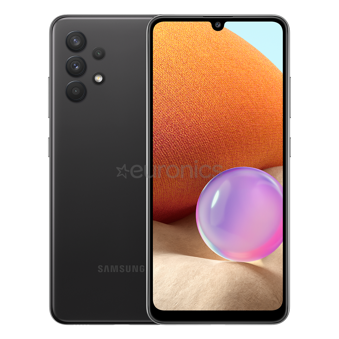 Samsung Galaxy A32, 128 ГБ, черный - Смартфон