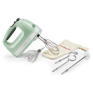 KitchenAid, 85 W, zaļa - Rokas mikseris