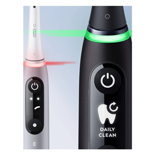 Braun Oral-B iO6, 2 pieces, black/pink - Electric toothbrush set