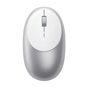 Satechi M1 Wireless Mouse, sudraba/balta - Bezvadu datorpele