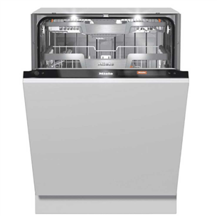 Miele, Knock2open, 14 комплектов посуды - Интегрируемая посудомоечная машина G7975SCVIXXL