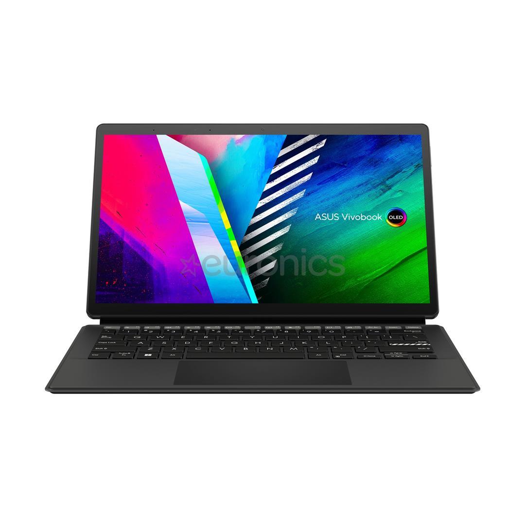Asus Vivobook 13 Slate OLED, 13.3'', N6000, 8 GB, 256 GB, W11H, ENG, melna - Portatīvais dators