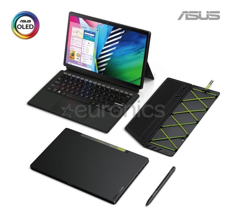 Asus Vivobook 13 Slate OLED, 13.3'', N6000, 8 GB, 256 GB, W11H, ENG, melna - Portatīvais dators