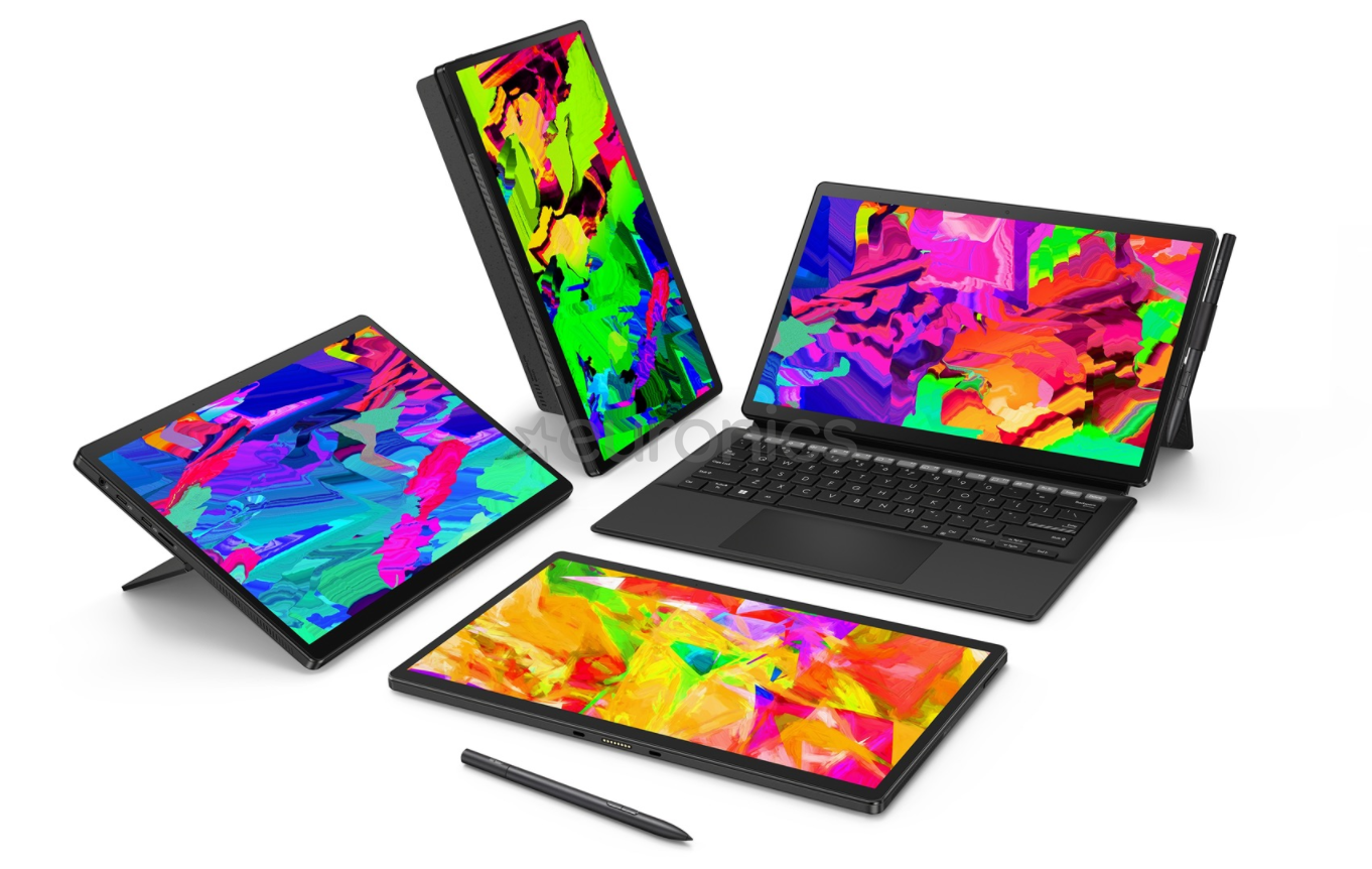 Asus Vivobook 13 Slate OLED, 13.3'', N6000, 8 GB, 256 GB, W11H, ENG, melna - Portatīvais dators