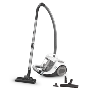 Tefal Swift Power Cyclonic, 750 W, bez maisiņa, balta/pelēka - Putekļu sūcējs TW2947