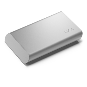LaCie Portable SSD, 2 TB, sudraba - Ārējais SSD cietais disks