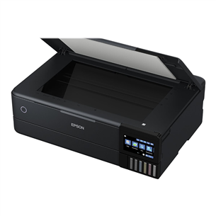 Epson EcoTank L8180, A3+, WiFi, Ethernet, SD, USB, melna - Daudzfunkciju tintes printeris