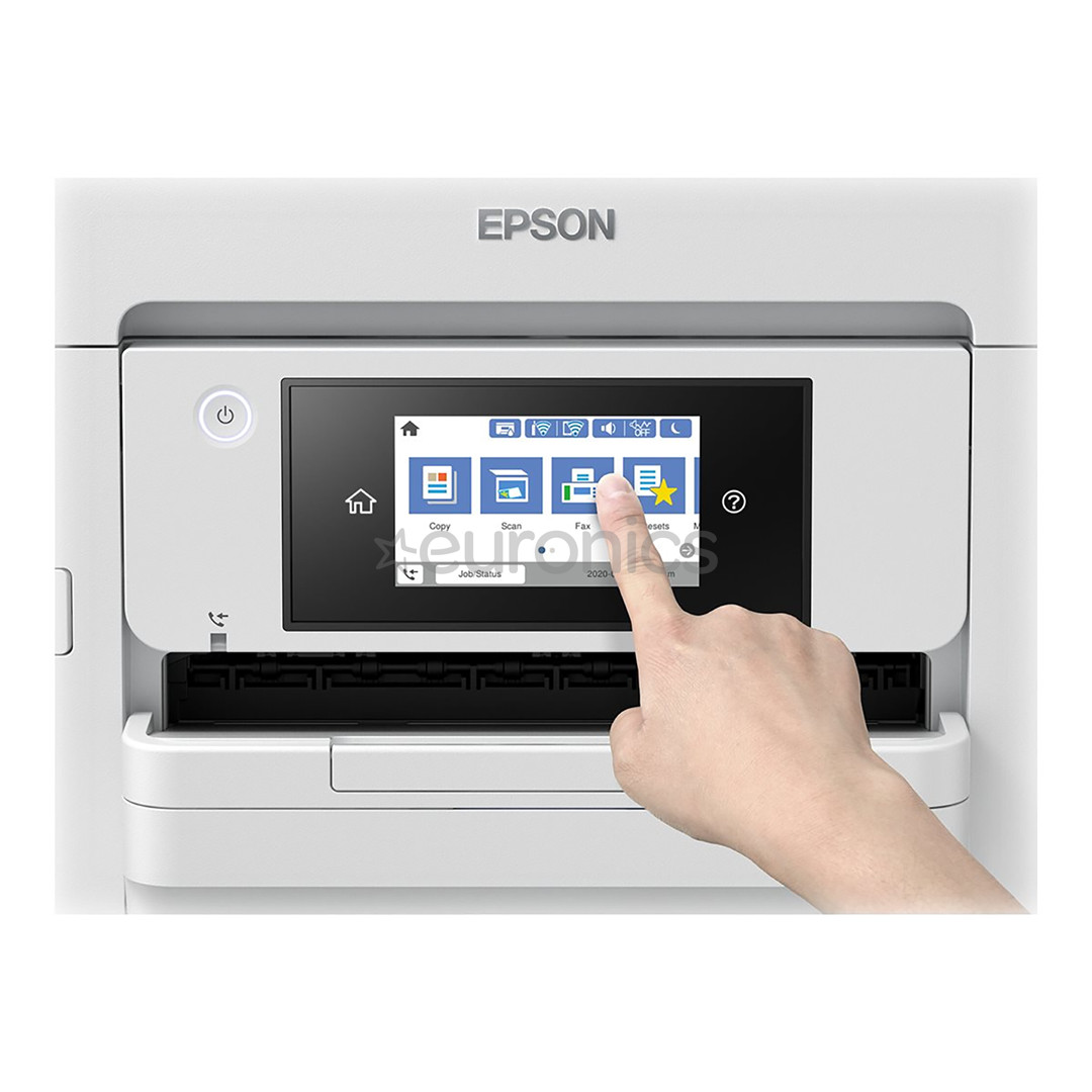 Epson WorkForce Pro WF-C4810DTW, WiFi, LAN, duplex, white - Multifunctional Color Inkjet Printer