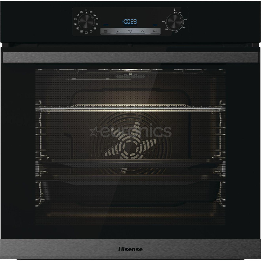 Hisense, 77 L, melna - Iebūvējama elektriskā cepeškrāsns