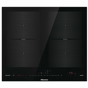 Hisense, MoveZone, ширина 59,5 см, без рамы, черный - Интегрируемая индукционная варочная панель I6456CB