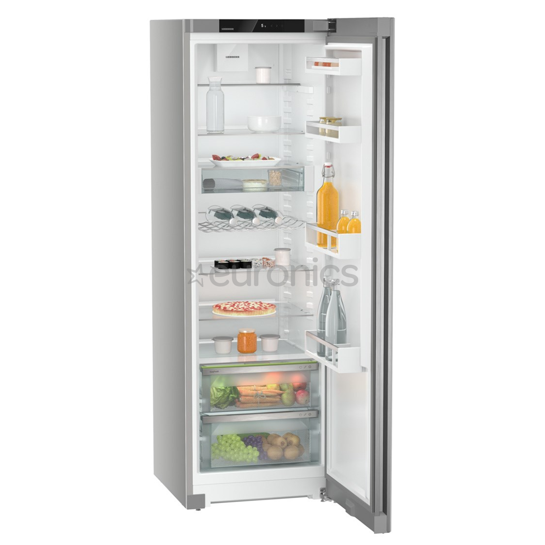 Liebherr, EasyFresh, augstums 185.5 cm, 399 L, sudraba - Aukstuma skapis
