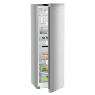 Liebherr, EasyFresh, 399 л, высота 186 см, серебристый - Холодильный шкаф