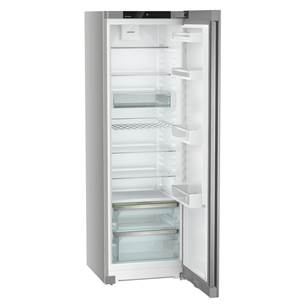 Liebherr, EasyFresh, augstums 185.5 cm, 399 L, sudraba - Aukstuma skapis