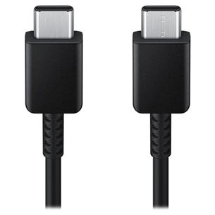 Samsung, USB-C - USB-C, 3 A, garums 1.8 m, melna - Vads