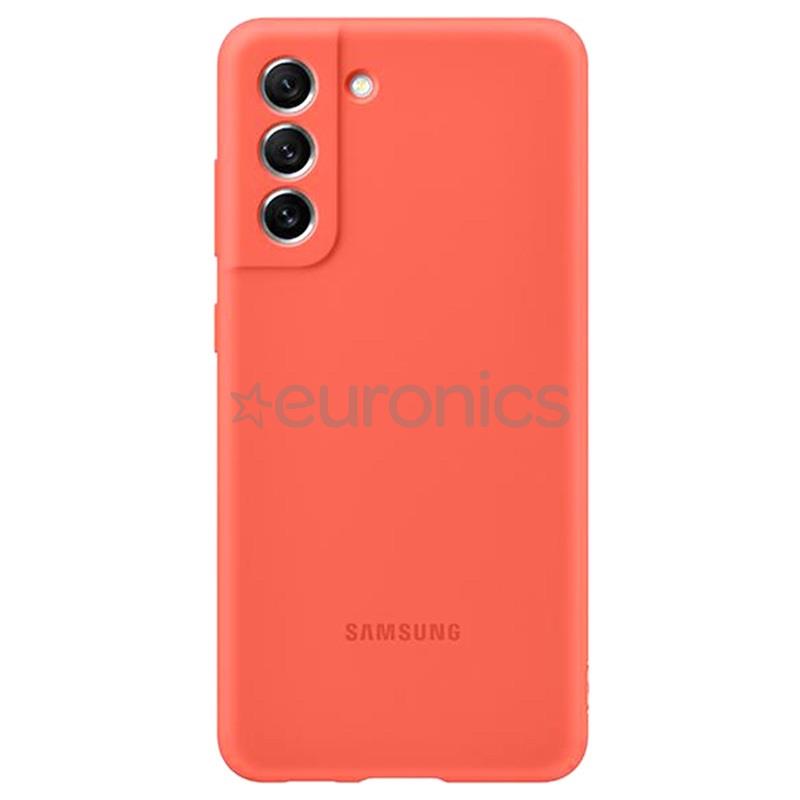 Samsung Galaxy S21 FE, коралловый - Чехол для смартфона