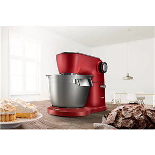 Bosch OptiMUM, 5.5 L, 1600 W, red - Kitchen Machine