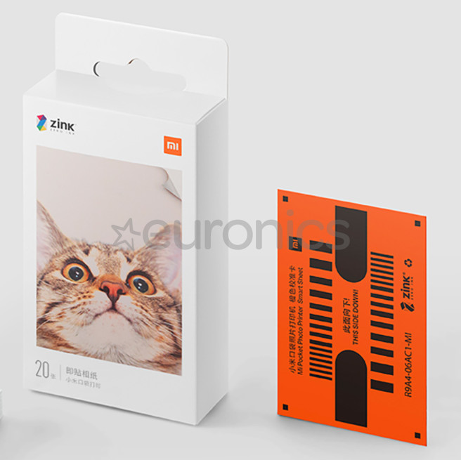 Xiaomi Mi Portable Photo Printer Paper, 20 листов - Фотобумага