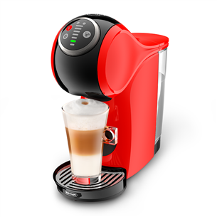 Delonghi Genio S Plus, red - Capsule coffee machine EDG315R
