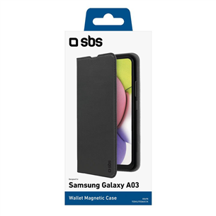 SBS, Samsung Galaxy A03, melna - Apvalks viedtālrunim