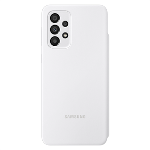 Samsung Galaxy A33 Smart S View Wallet Cover, white - Smartphone cover