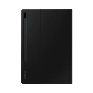 Samsung Galaxy Tab S7+ / S7 FE (12.4 in), melna - Apvalks ar klaviatūru planšetdatoram
