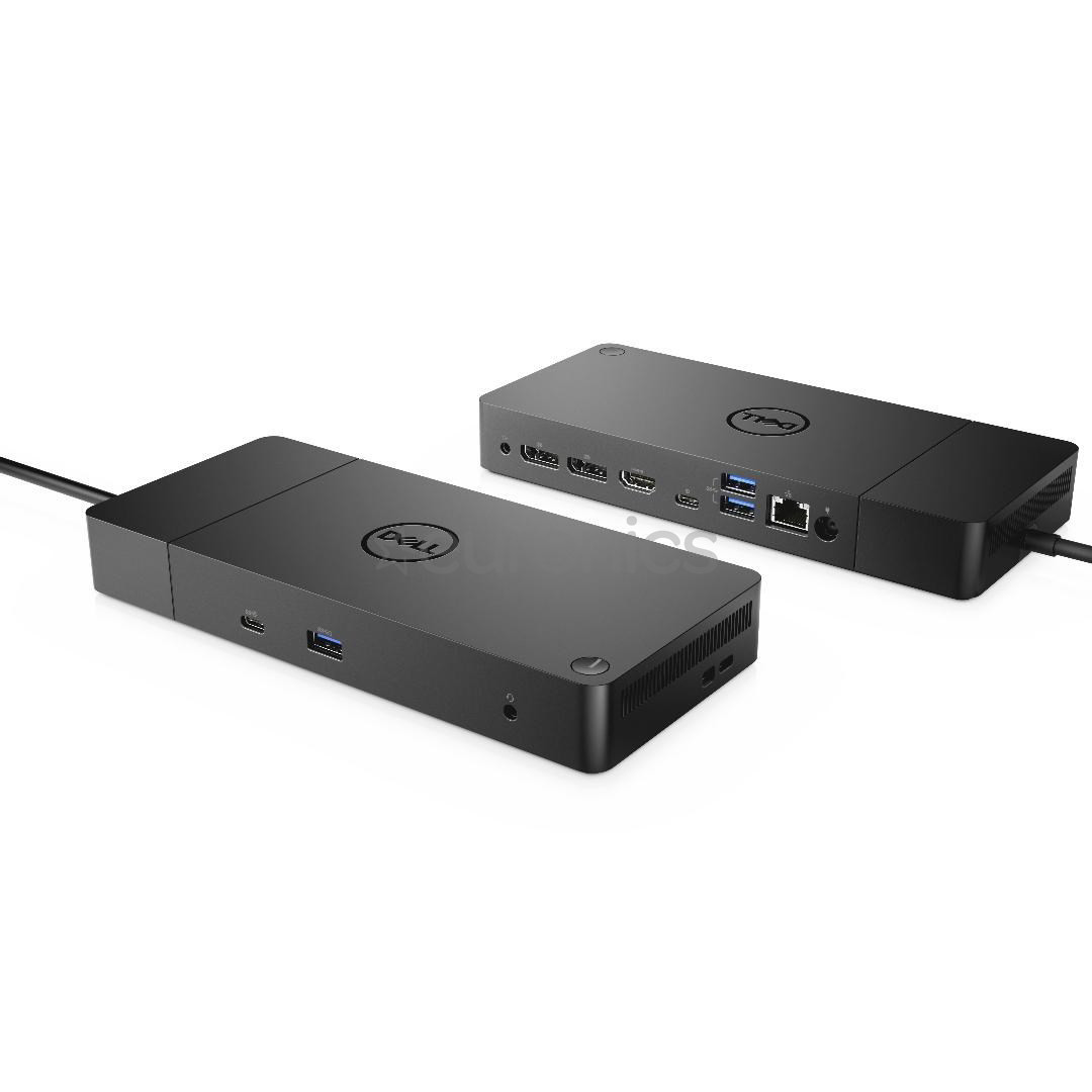 Dell Dock WD19S, 130 W, melna - Portatīvā datora dokstacija