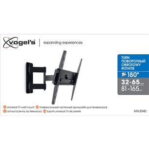 Vogel's MA3040 (32-65"), black - TV Wall Mount