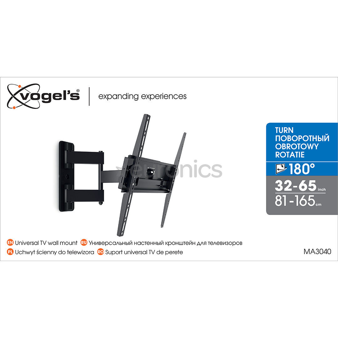 Vogel's MA3040 (32-65"), black - TV Wall Mount
