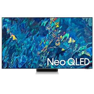 Samsung QN95B Neo QLED 4K, 85'', centra statīvs, sudraba/melna - Televizors QE85QN95BATXXH