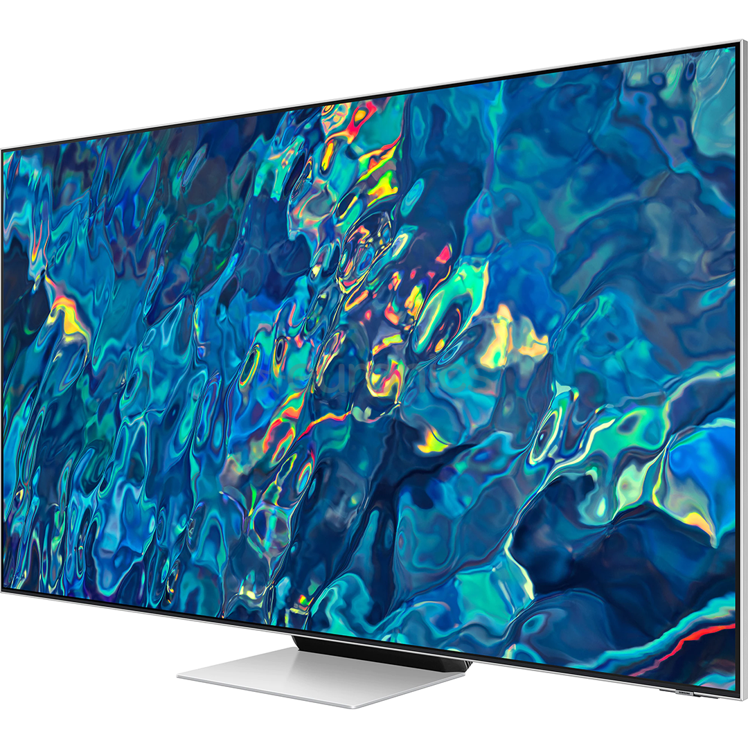 Samsung QN95B Neo QLED 4K, 85'', centra statīvs, sudraba/melna - Televizors