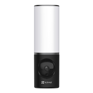 EZVIZ LC3, 4 МП, WiFi, обнаружение людей, ночной режим, белый - Настенный светильник с умной камерой видеонаблюдения CS-LC3