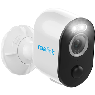 Reolink Argus 3 PRO, 4 MP, WiFi, human and vehicle detection, night vision, white - Wireless Security Camera with Light RE30