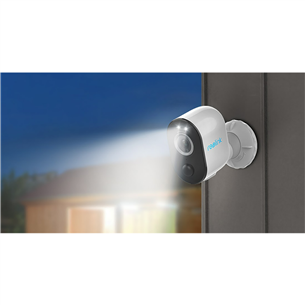 Reolink Argus 3 PRO, 4 MP, WiFi, cilvēka un transportlīdzekļa noteikšana, nakts redzamība, balta - IP kamera ar akumulatoru