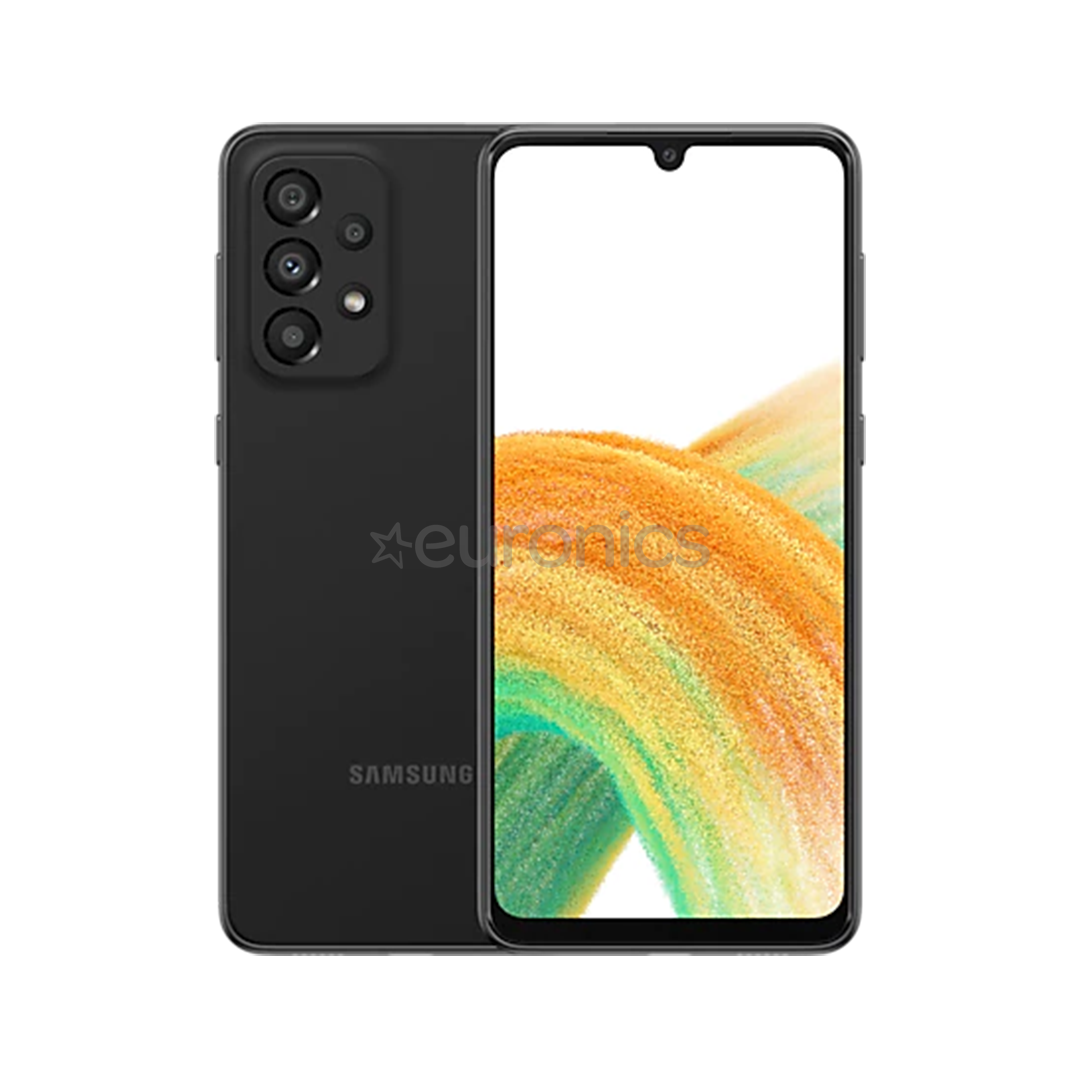 Samsung Galaxy A33 5G, 128 GB, melna - Viedtālrunis