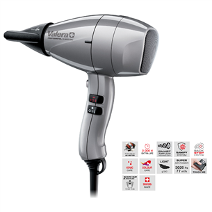 Valera Swiss Nano 9600, 2100 W, grey - Hair dryer SN9600RC