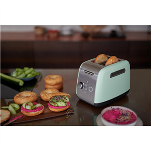 KitchenAid P2, 1100 W, green/inox - Toaster