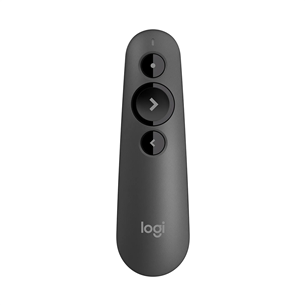 Logitech R500s, melna - Prezentācijas tālvadības pults 910-005843