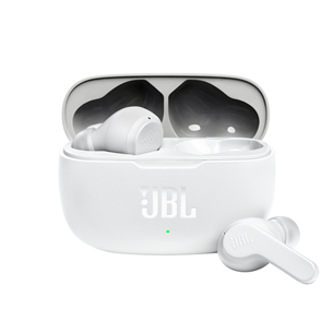 JBL Wave 200 TWS, balta - Bezvadu austiņas JBLW200TWSWHT