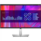 Dell P2723DE, 27'', QHD, LED IPS, LAN, USB-C, melna/sudraba - Monitors