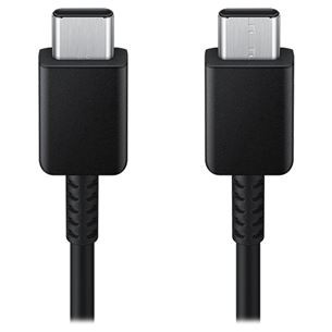 Samsung, USB-C - USB-C, 5 A, garums 1.8 m, melna - Vads