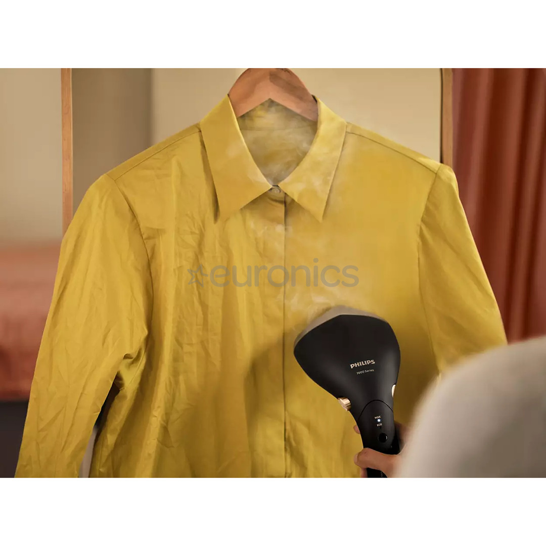 Philips 7000, 1500 W, melna - Rokas tvaika gludināšanas sistēma