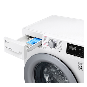 LG, 7 kg, depth 47.5 cm, 1200 rpm - Front Load Washing Machine