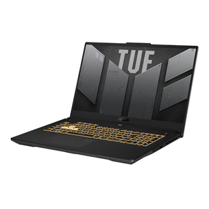 Asus TUF Gaming F17 (2022), 17.3'', i7, 16 GB, 512 GB, RTX3060, W11H, grey - Notebook