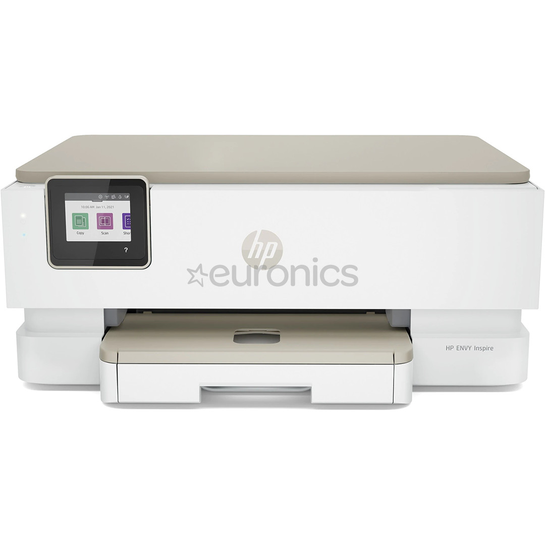HP ENVY Inspire 7220e All-in-One, BT, WiFi, дуплекс, белый - Многофункциональный цветной струйный принтер