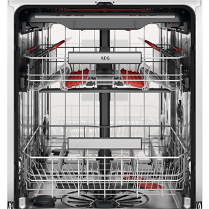 AEG 7000, 15 place settings, inox - Freestanding Dishwasher