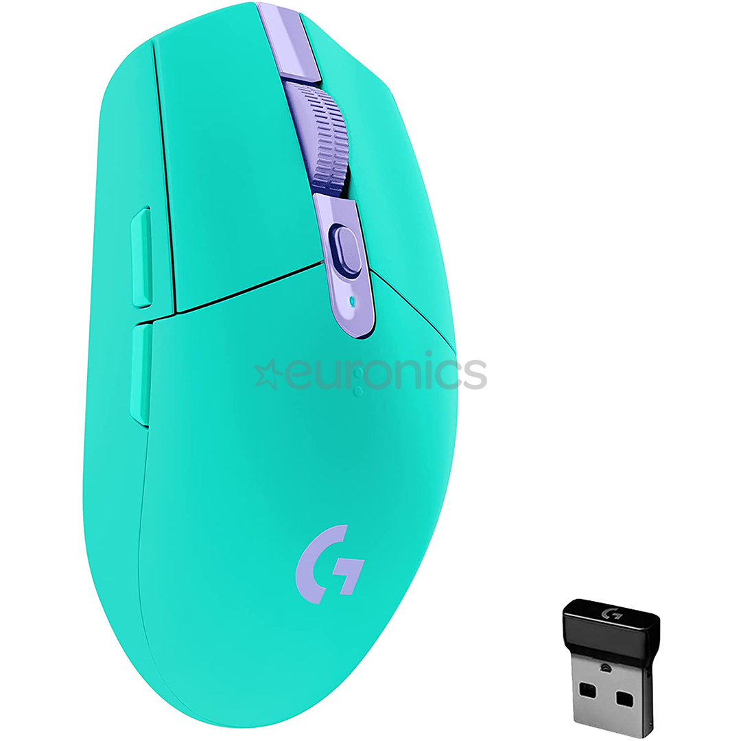 Logitech G305, зеленый - Беспроводная мышь